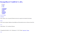 Desktop Screenshot of en.krampeharex.com
