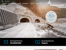 Tablet Screenshot of krampeharex.com